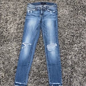 Ankle length jeans